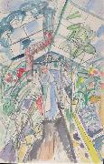 Ernst Ludwig Kirchner Im Treibhaus oil painting artist